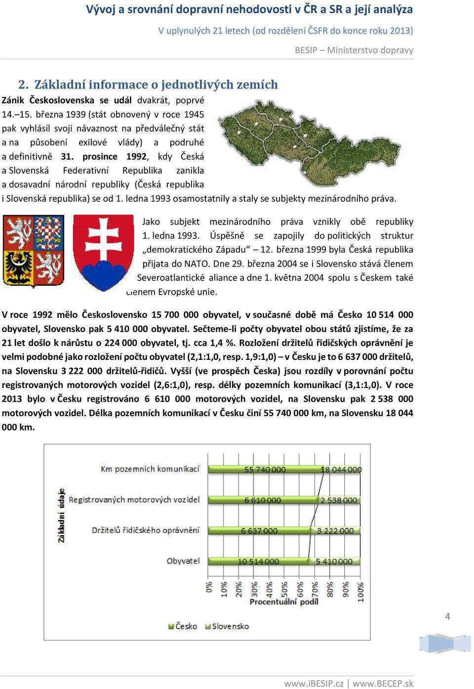 prosince 1992, kdy Česká a Slovenská Federativní Republika zanikla a dosavadní národní republiky (Česká republika i Slovenská republika) se od 1.