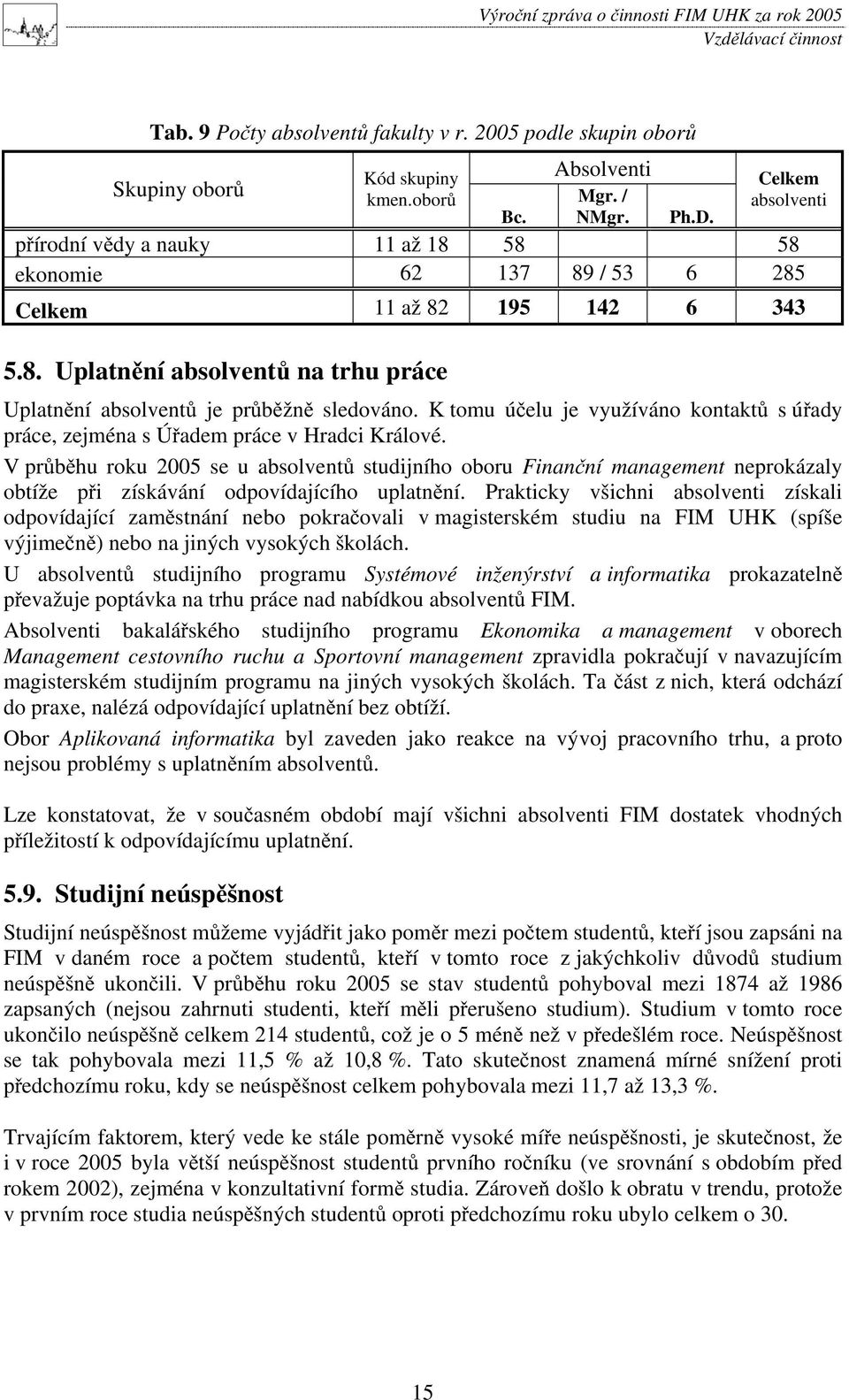 K tomu ú elu je využíváno kontakt s ú ady práce, zejména s Ú adem práce v Hradci Králové.