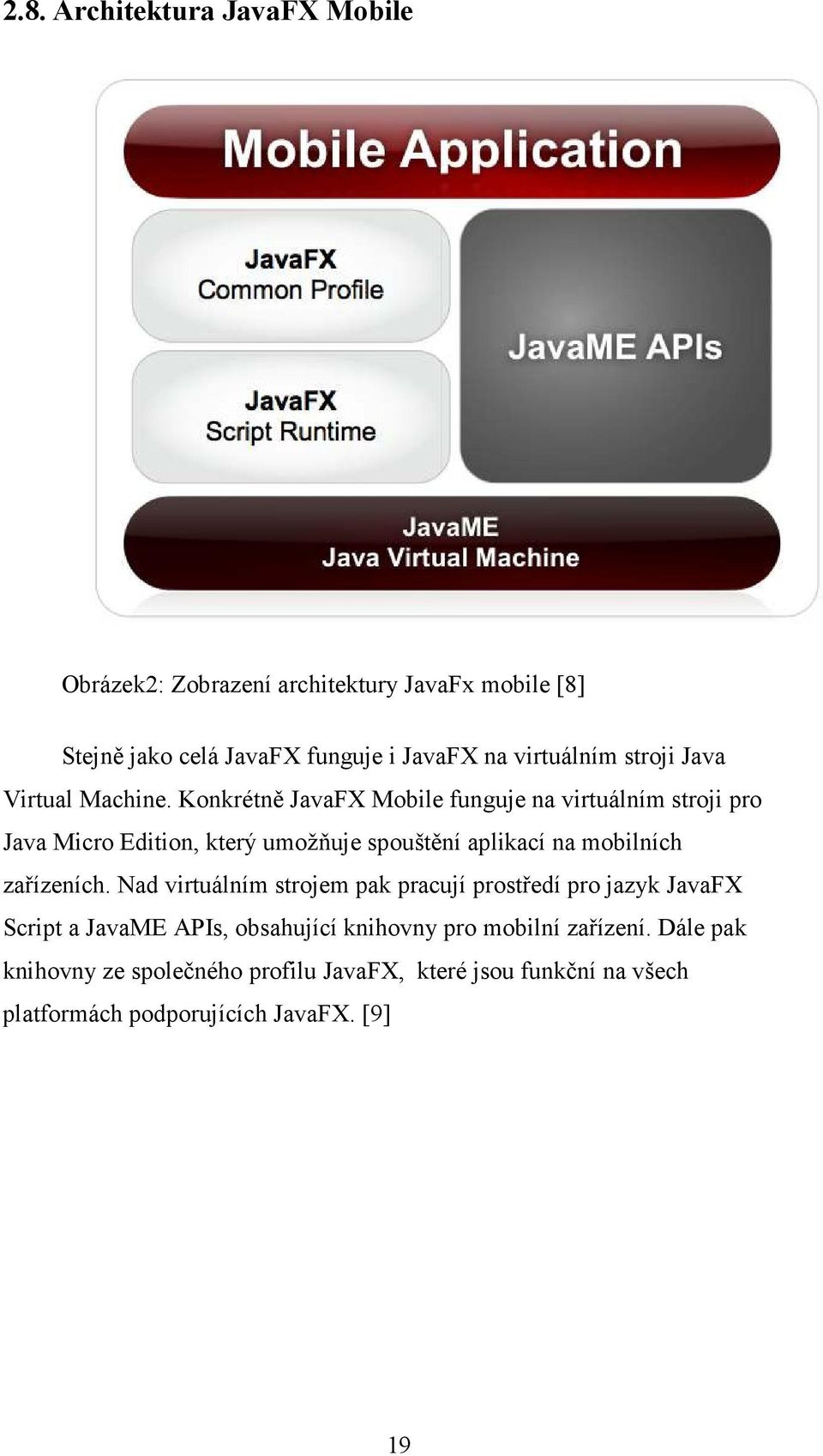 Konkrétně JavaFX Mobile funguje na virtuálním stroji pro Java Micro Edition, který umožňuje spouštění aplikací na mobilních zařízeních.