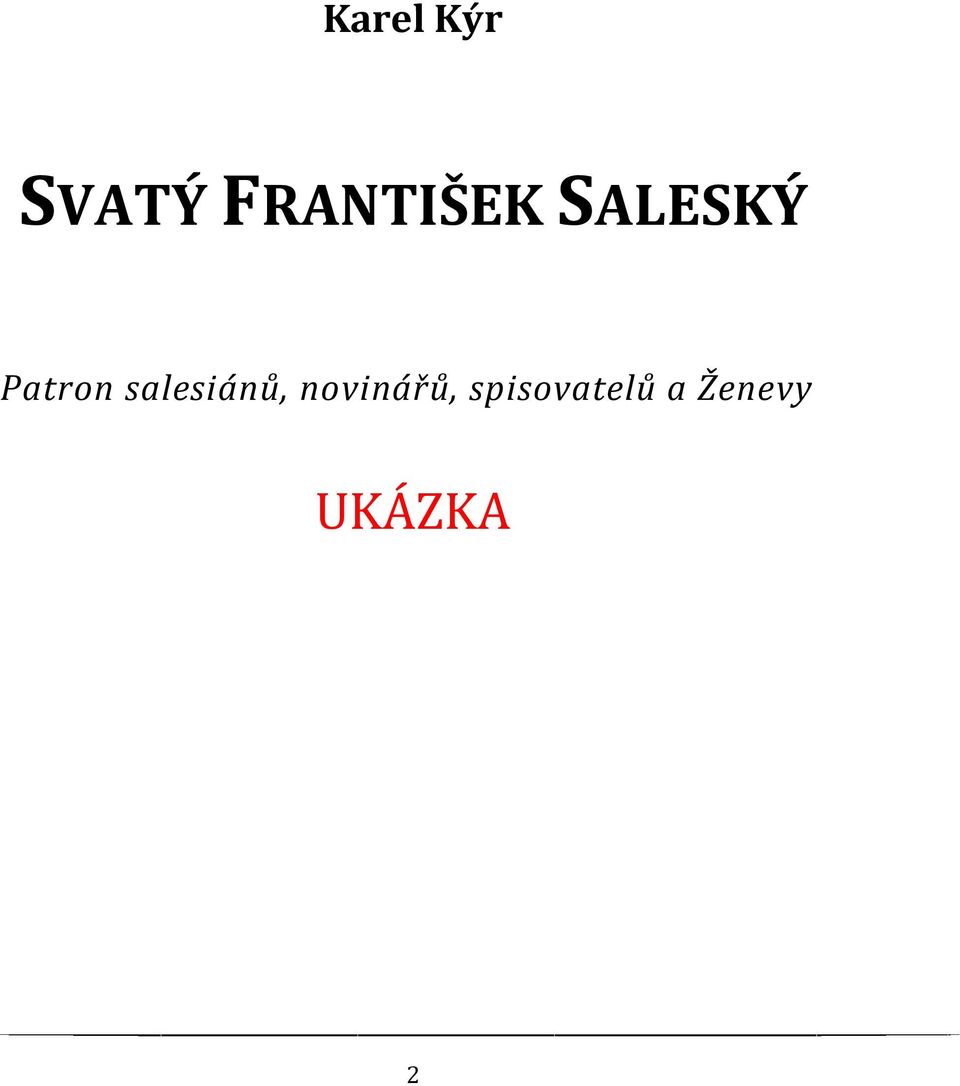 Patron salesiánů,