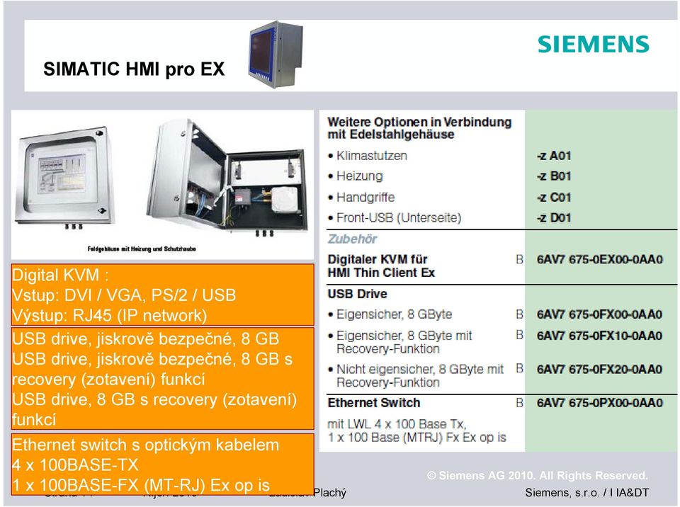 (zotavení) funkcí USB drive, 8 GB s recovery (zotavení) funkcí Ethernet switch s