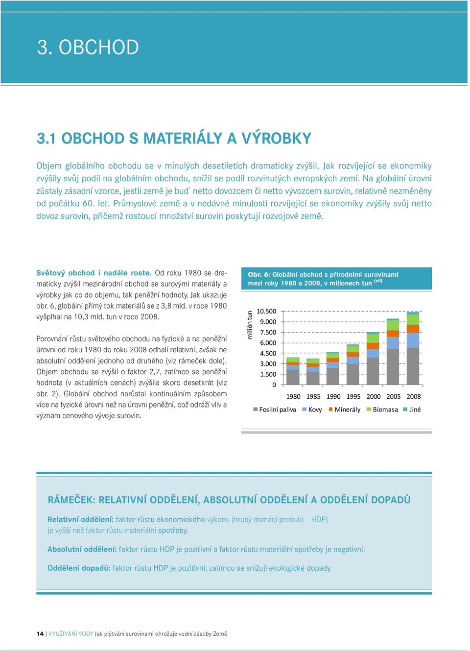 Na globální úrovni zůstaly zásadní vzorce, jestli země je bud netto dovozcem či netto vývozcem surovin, relativně nezměněny od počátku 60. let.