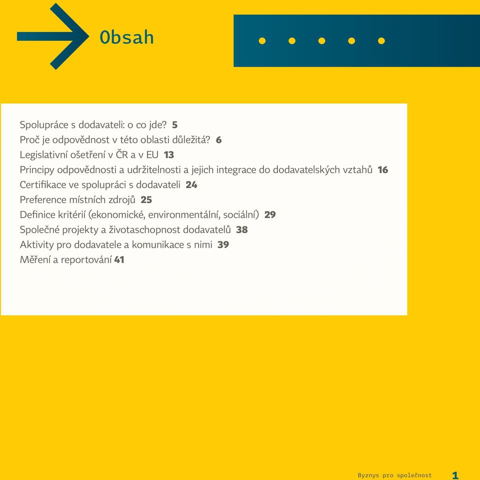 spolupráci i s dodavateli neziskové 24 Preference místních zdrojů 25 Definice kritérií (ekonomické, environmentální, sociální) 29 Společné projekty