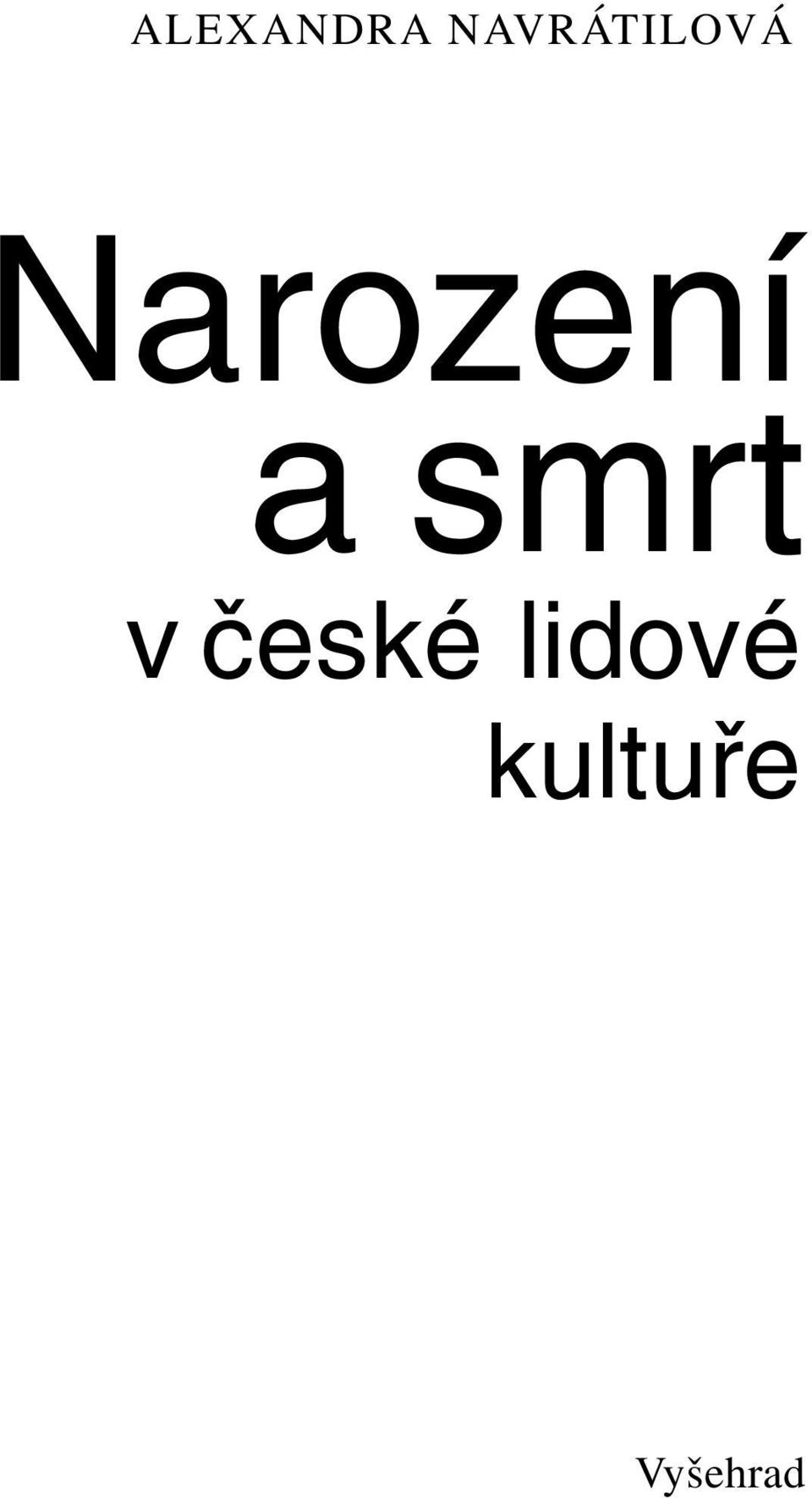 Narození asmrt v