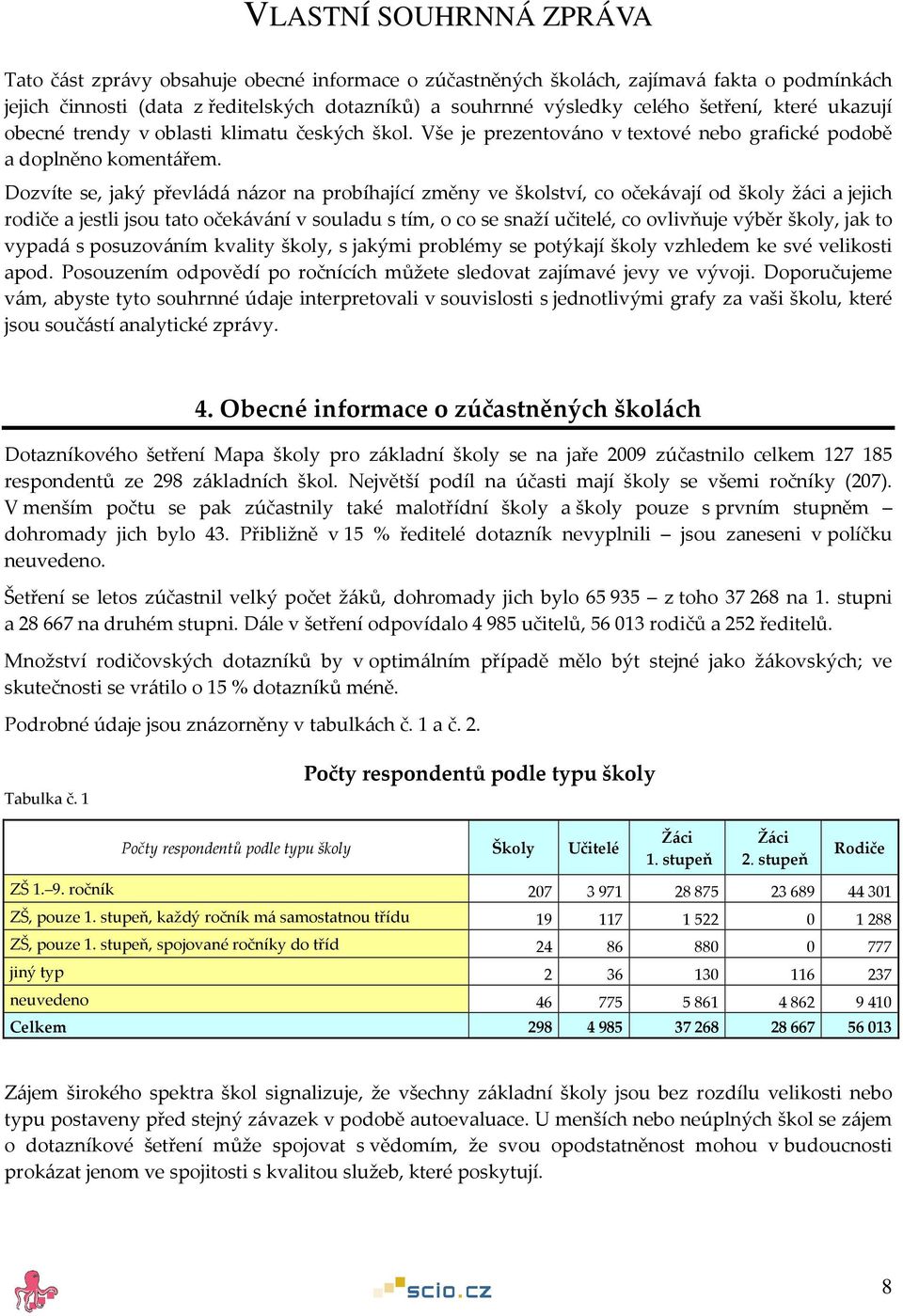 Dozvíte se, jaký převládá názor na probíhající změny ve školství, co očekávají od školy žáci a jejich rodiče a jestli jsou tato očekávání v souladu s tím, o co se snaží učitelé, co ovlivňuje výběr