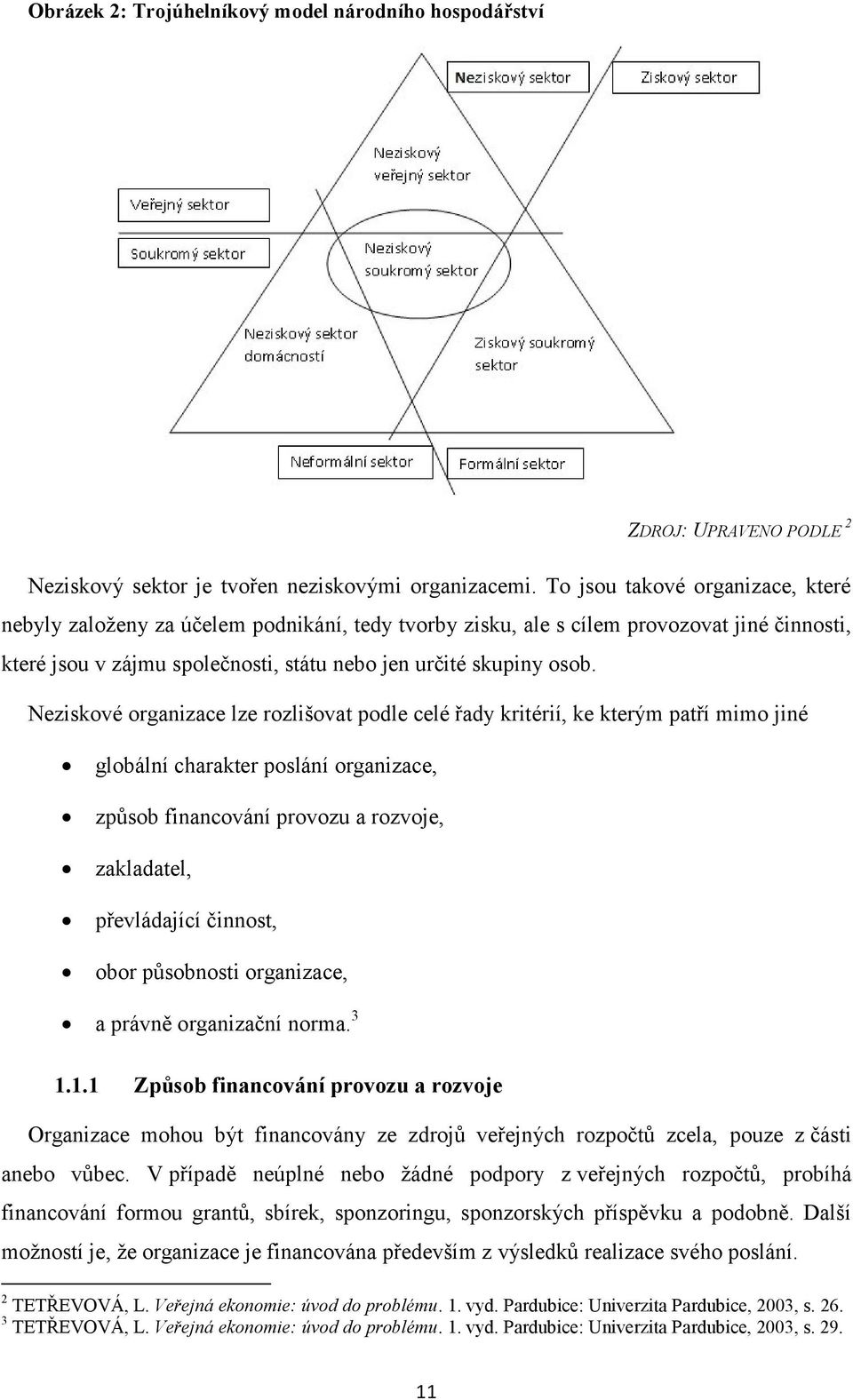 Neziskové organizace lze rozlišovat podle celé řady kritérií, ke kterým patří mimo jiné globální charakter poslání organizace, způsob financování provozu a rozvoje, zakladatel, převládající činnost,