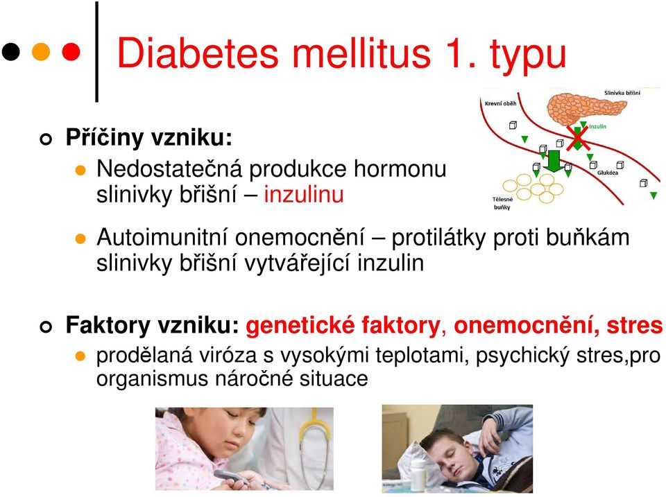 Autoimunitní onemocnění protilátky proti buňkám slinivky břišní vytvářející