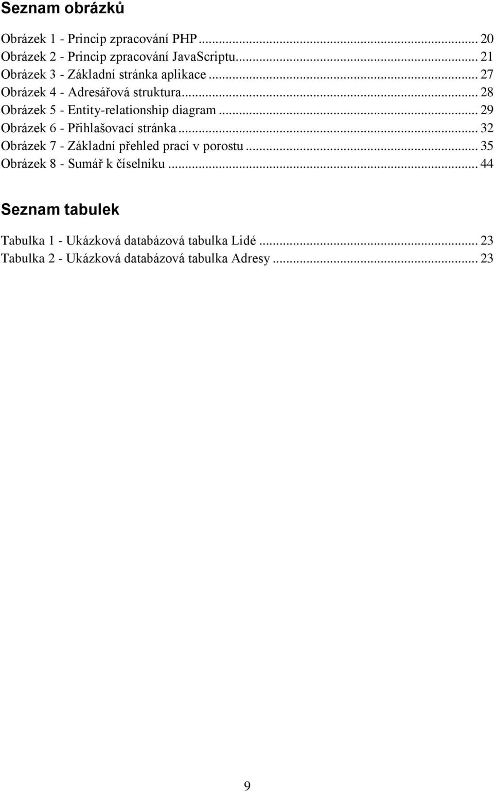 .. 28 Obrázek 5 - Entity-relationship diagram... 29 Obrázek 6 - Přihlašovací stránka.