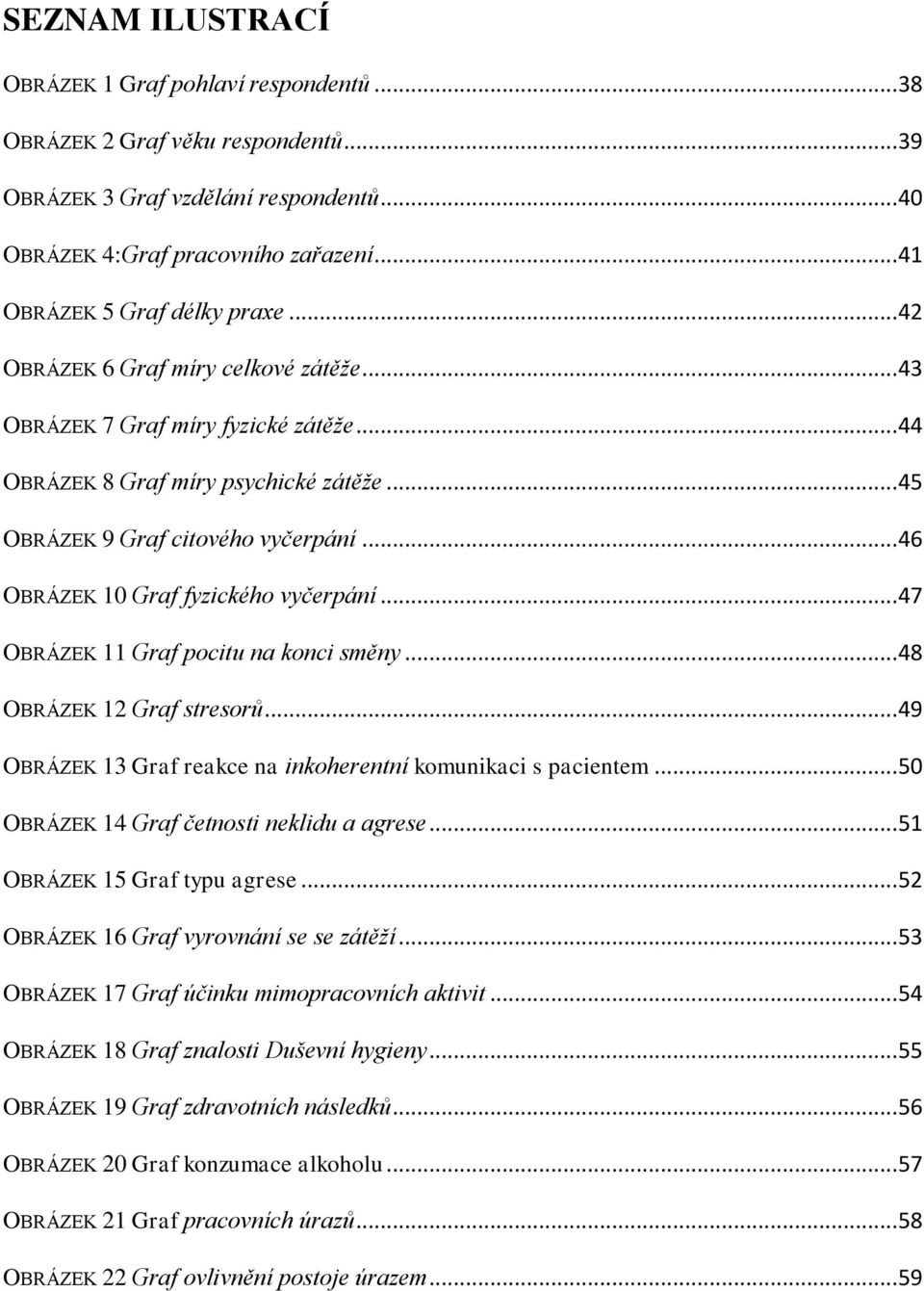 .. 46 OBRÁZEK 10 Graf fyzického vyčerpání... 47 OBRÁZEK 11 Graf pocitu na konci směny... 48 OBRÁZEK 12 Graf stresorů... 49 OBRÁZEK 13 Graf reakce na inkoherentní komunikaci s pacientem.