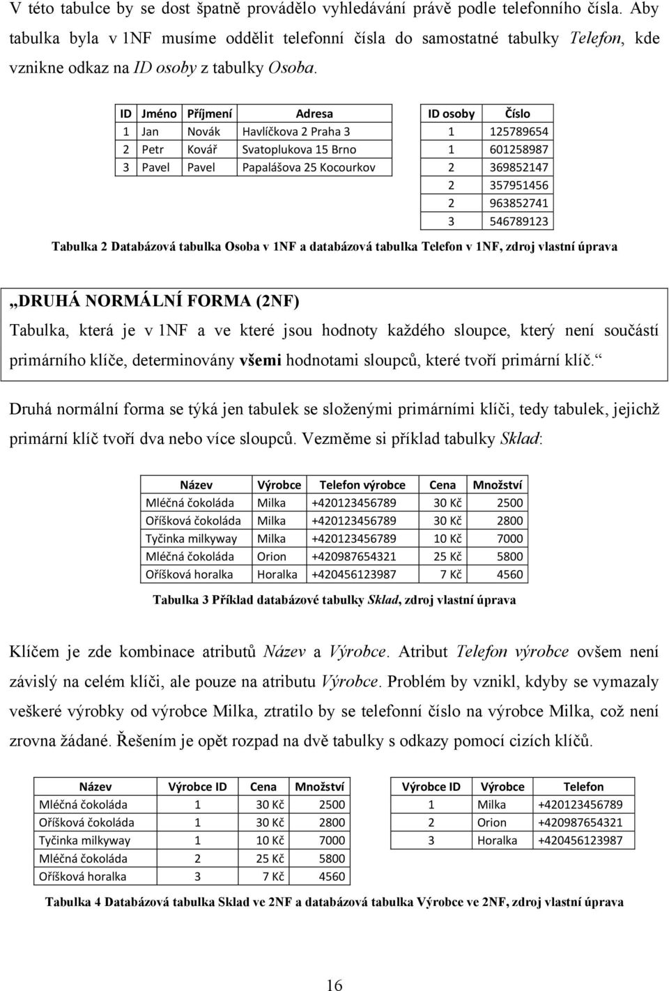 ID Jméno Příjmení Adresa ID osoby Číslo 1 Jan Novák Havlíčkova 2 Praha 3 1 125789654 2 Petr Kovář Svatoplukova 15 Brno 1 601258987 3 Pavel Pavel Papalášova 25 Kocourkov 2 369852147 2 357951456 2