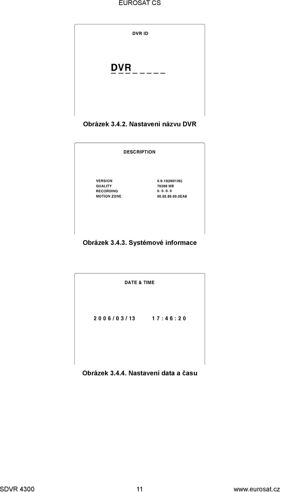 3.4.3. Systémové informace