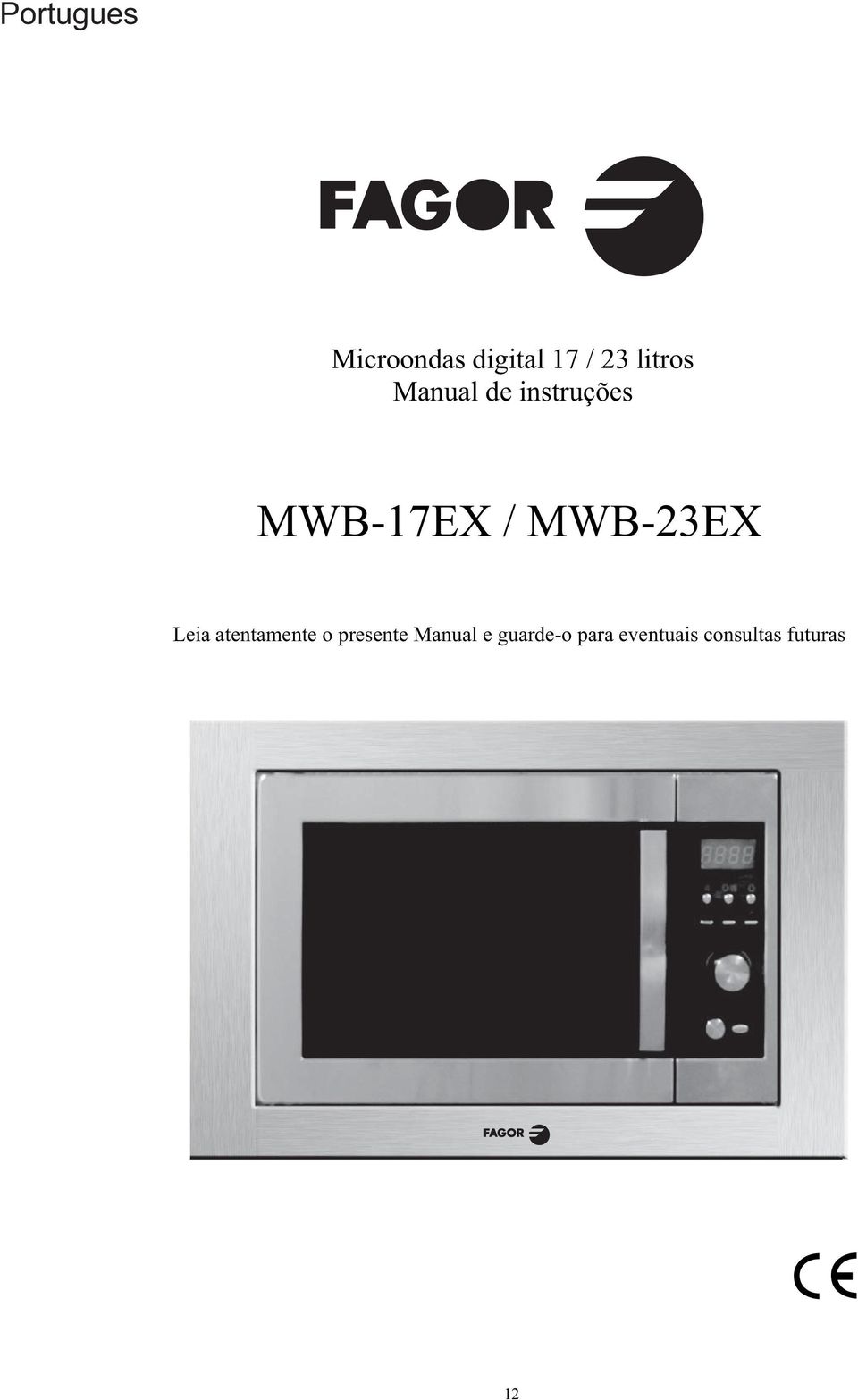 MWB-23EX Leia atentamente o presente