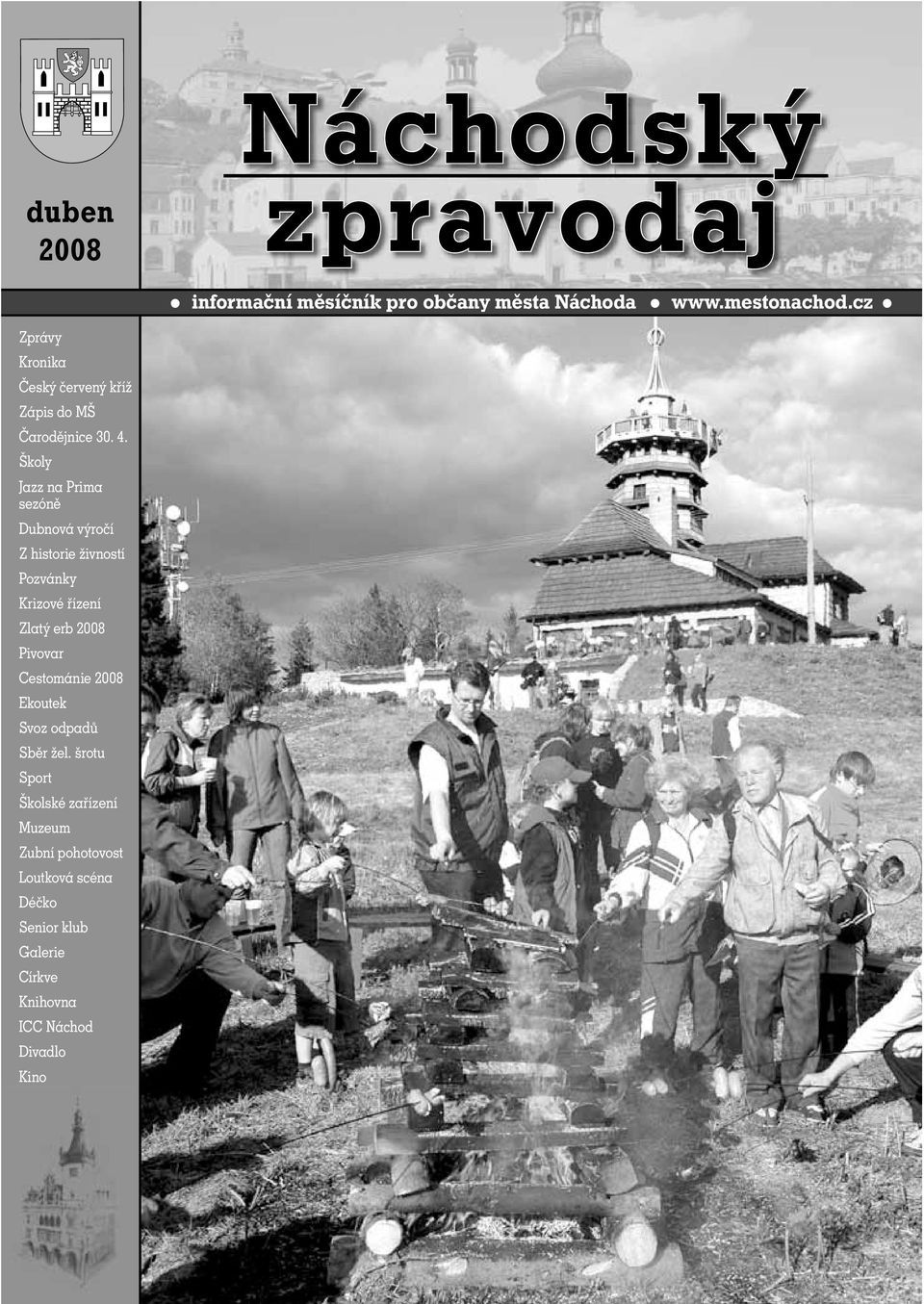 Cestománie 2008 Ekoutek Svoz odpadů Sběr žel.