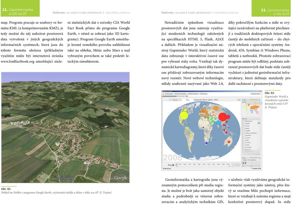 moderních technologií založených jí z tradičních desktopových řešení stále data vytvořená v jiných geografických gramy).