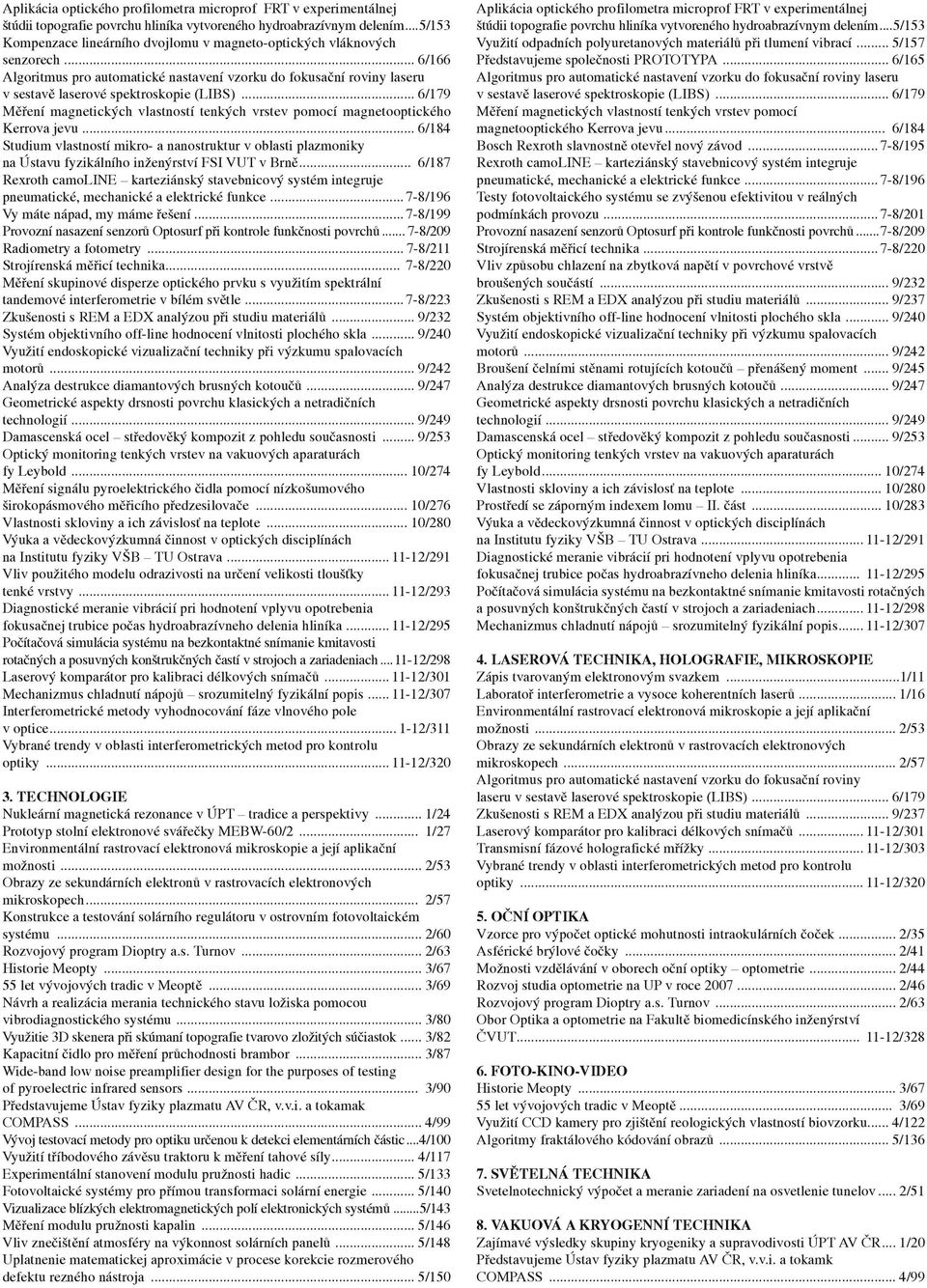 .. 6/179 Měření magnetických vlastností tenkých vrstev pomocí magnetooptického Kerrova jevu.