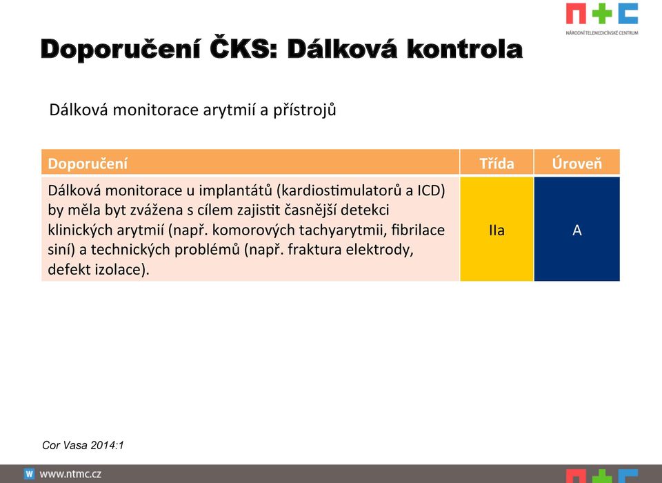 cílem zajis@t časnější detekci klinických arytmií (např.