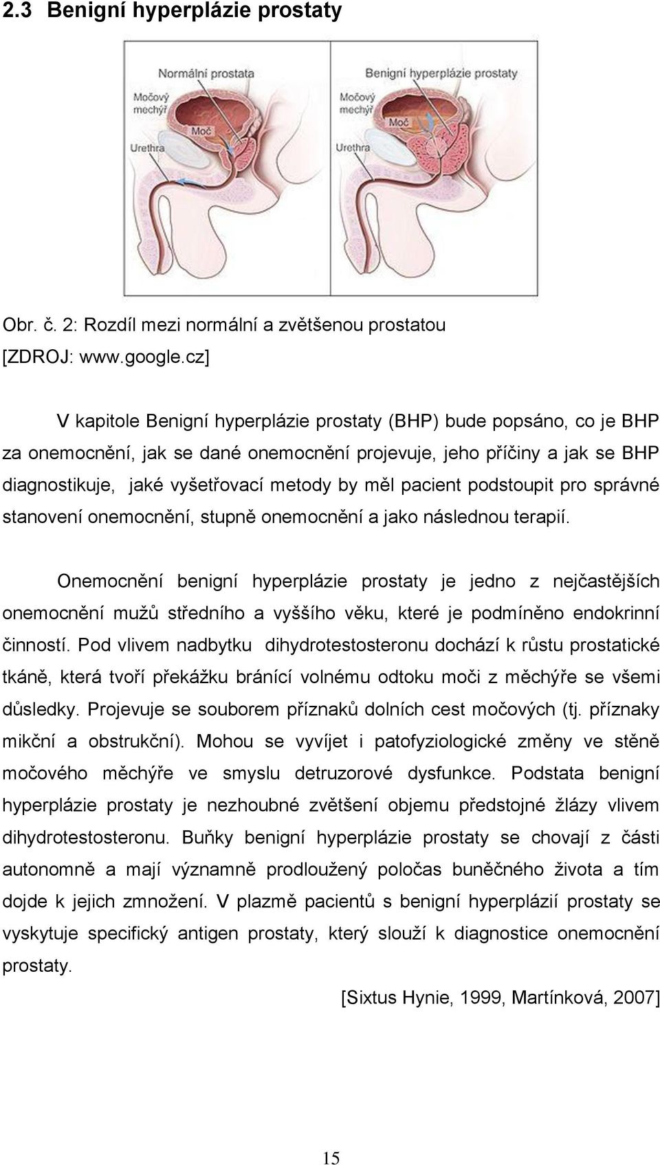 pacient podstoupit pro správné stanovení onemocnění, stupně onemocnění a jako následnou terapií.