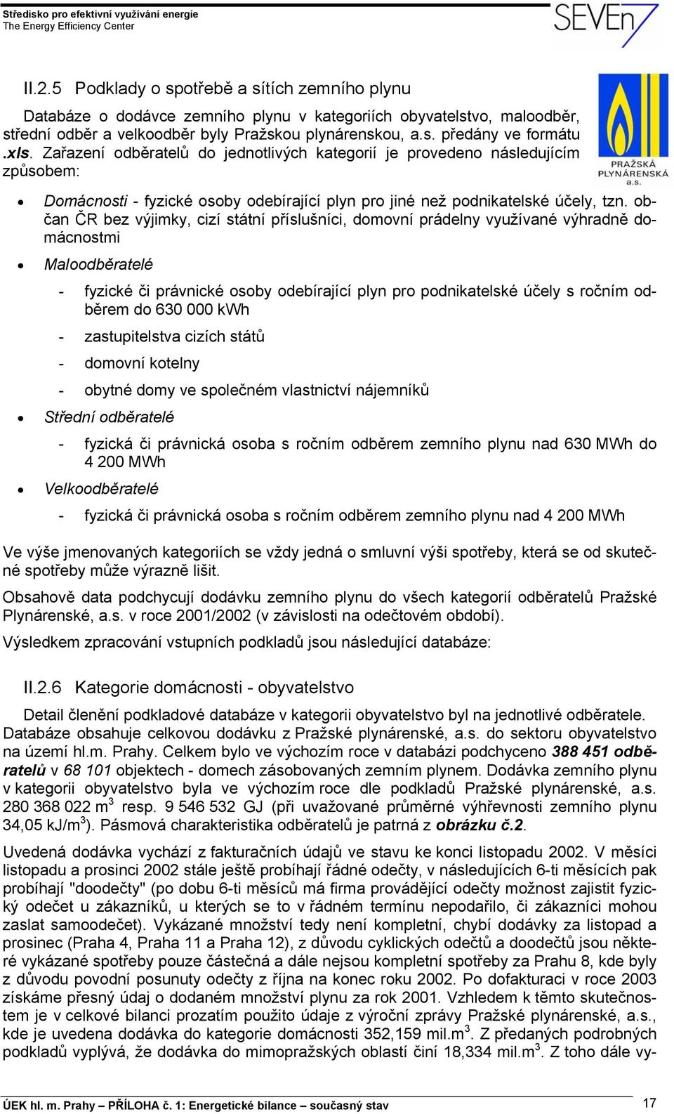 občan ČR bez výjimky, cizí státní příslušníci, domovní prádelny využívané výhradně domácnostmi Maloodběratelé - fyzické či právnické osoby odebírající plyn pro podnikatelské účely s ročním odběrem do