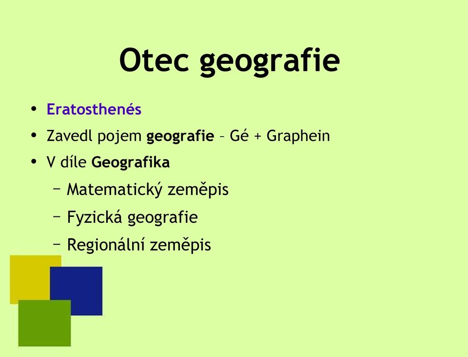 díle Geografika Matematický