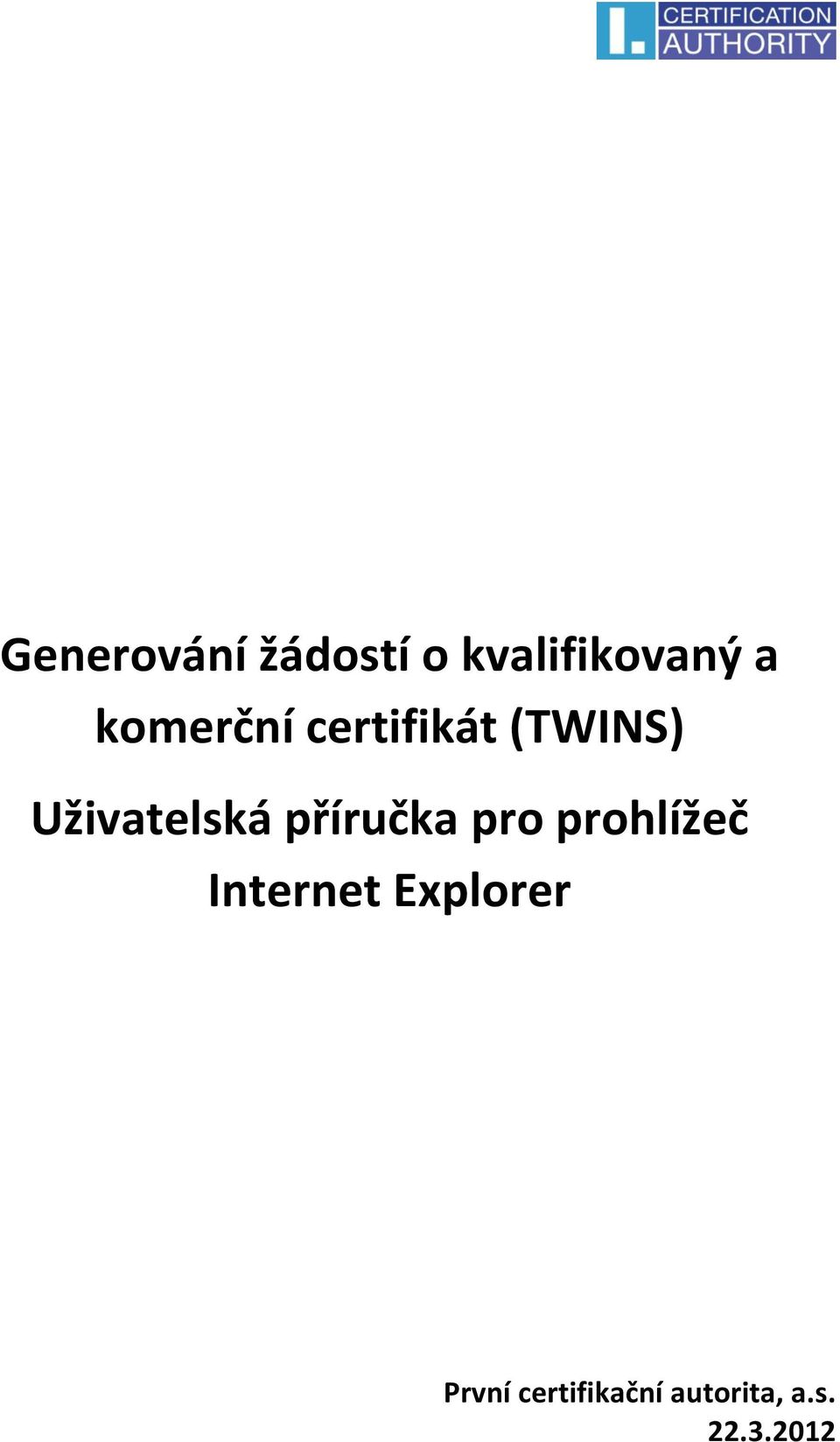 příručka pro prohlížeč Internet Explorer