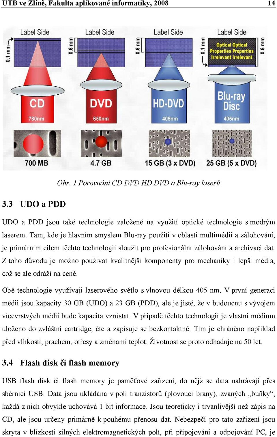 Tam, kde je hlavním smyslem Blu-ray použití v oblasti multimédií a zálohování, je primárním cílem těchto technologií sloužit pro profesionální zálohování a archivaci dat.