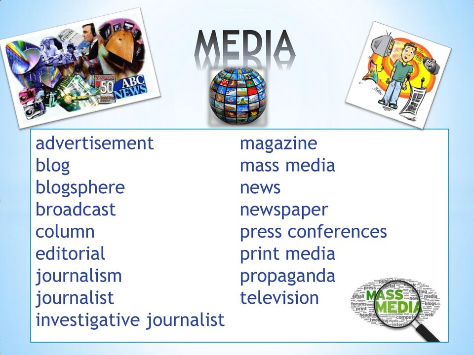 journalist magazine mass media news newspaper