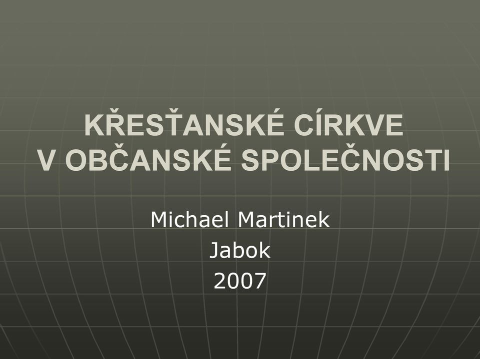 OBČANSKÉ
