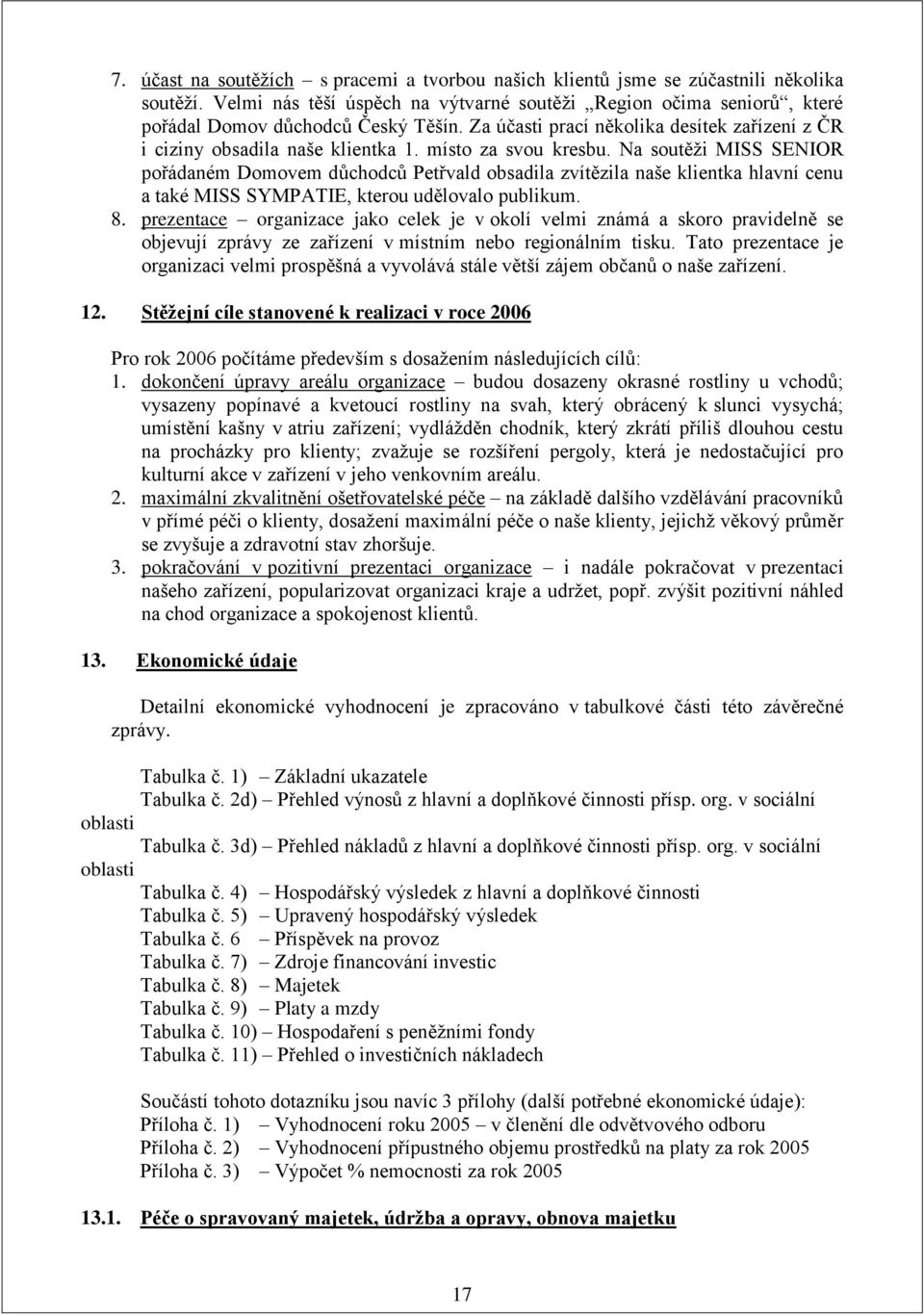 Na soutěži MISS SENIOR pořádaném Domovem důchodců Petřvald obsadila zvítězila naše klientka hlavní cenu a také MISS SYMPATIE, kterou udělovalo publikum. 8.