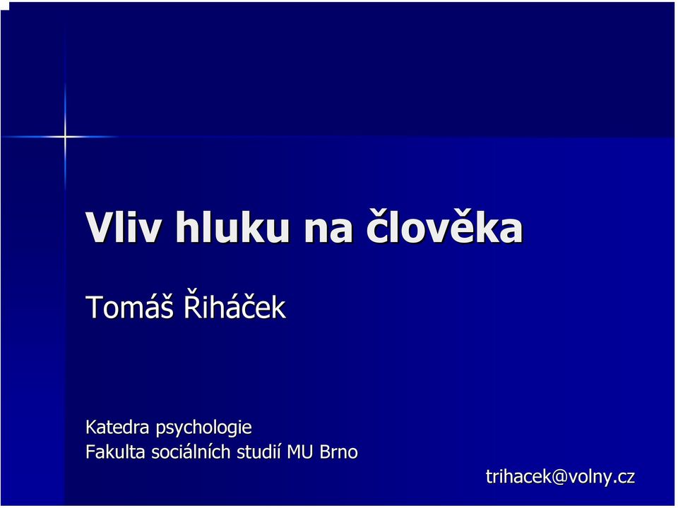 Fakulta sociáln lních studií