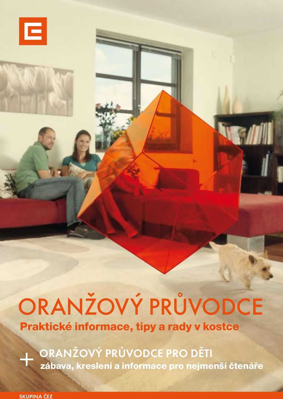 Oranžový průvodce pro děti zábava,