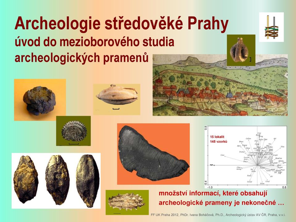 které obsahují archeologické prameny je nekonečné FF UK Praha