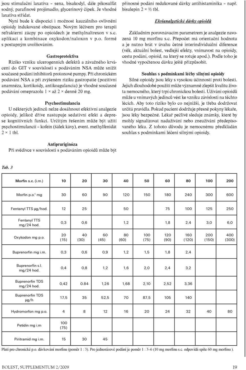 o. formì s postupným uvolòováním. Gastroprotektiva Riziko vzniku ulcerogenních defektù a závažného krvácení do GIT v souvislosti s podáváním NSA mùže snížit souèasné podání inhibitorù protonové pumpy.