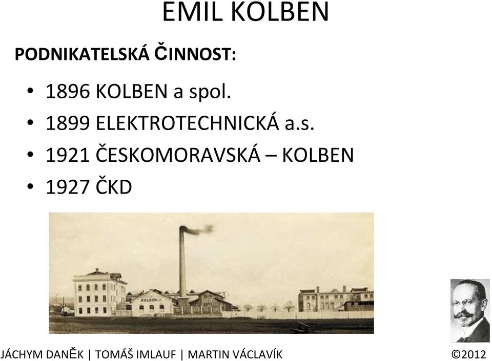 1899 ELEKTROTECHNICKÁ a.s.