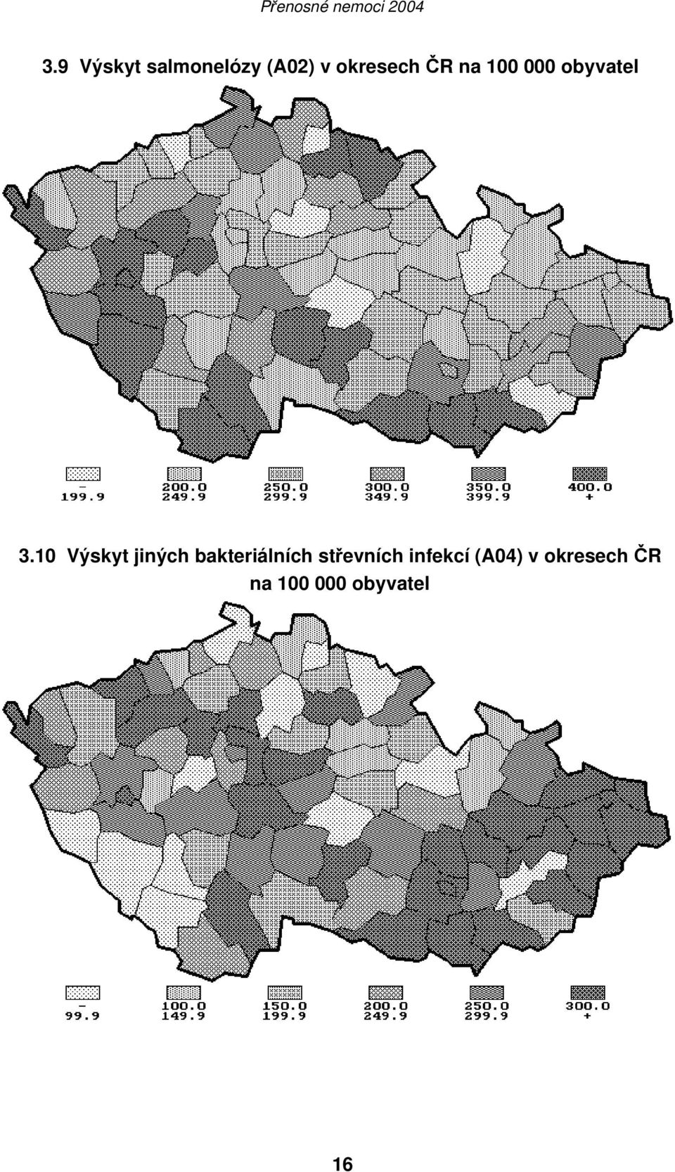 10 Výskyt jiných bakteriálních