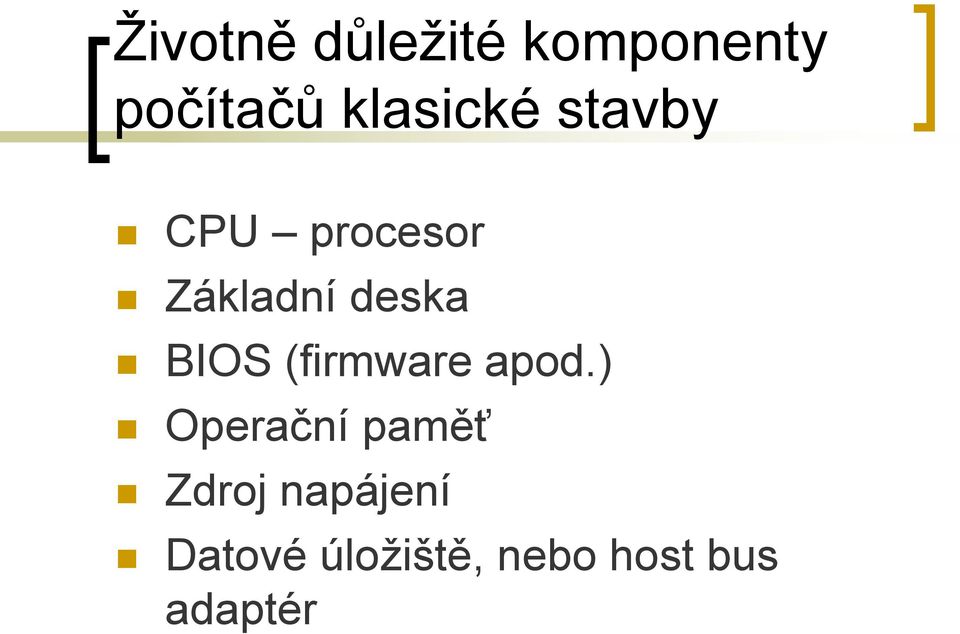 deska BIOS (firmware apod.