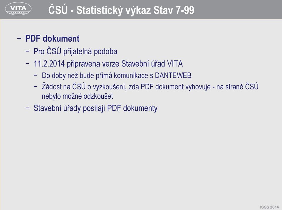 komunikace s DANTEWEB Žádost na ČSÚ o vyzkoušení, zda PDF dokument