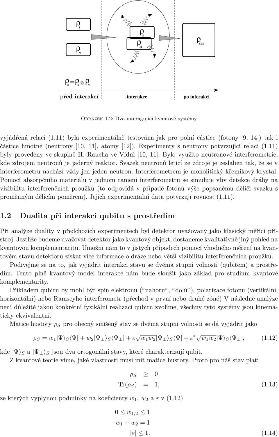 Raucha ve Vídni[10, 11]. Bylo využito neutronové interferometrie, kde zdrojem neutronů je jaderný reaktor.