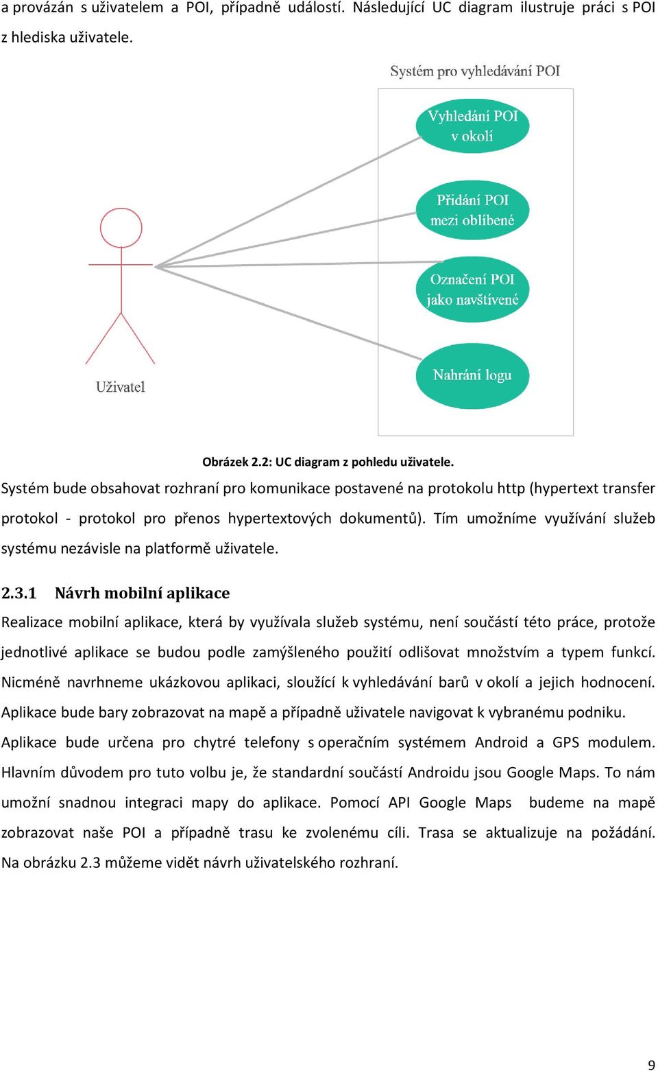 Tím umožníme využívání služeb systému nezávisle na platformě uživatele. 2.3.