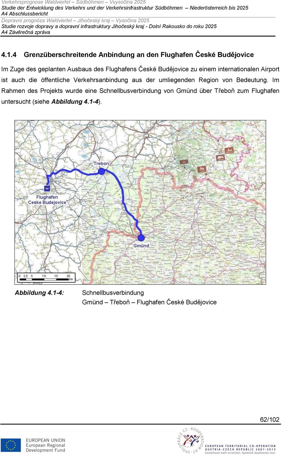 Region von Bedeutung.