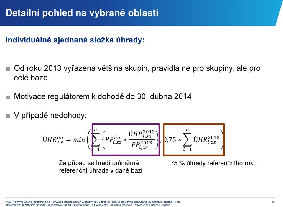 regulátorem k dohodě do 30.