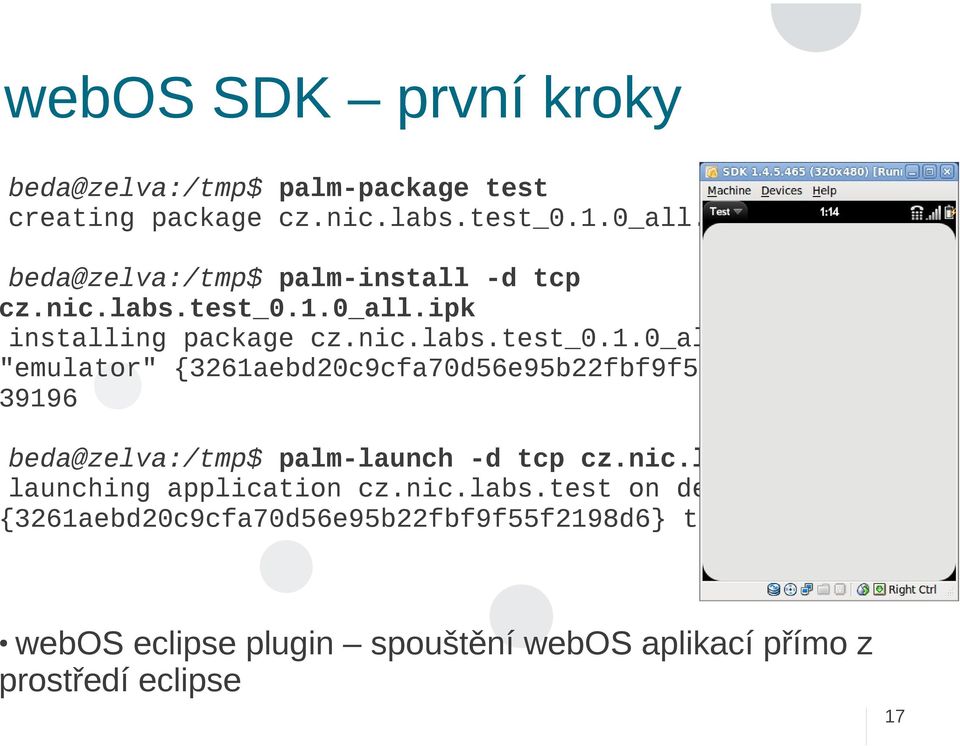 ipk installing package cz.nic.labs.test_0.1.0_all.