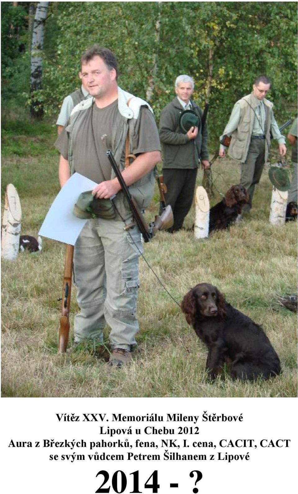 Chebu 2012 Aura z Březkých pahorků,