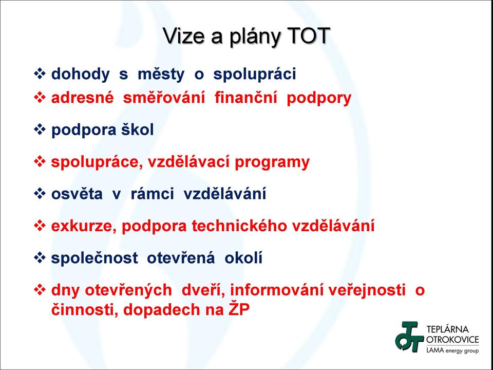 vzdělávání exkurze, podpora technického vzdělávání společnost otevřená