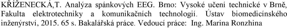 elektrotechniky a komunikačních technologií.