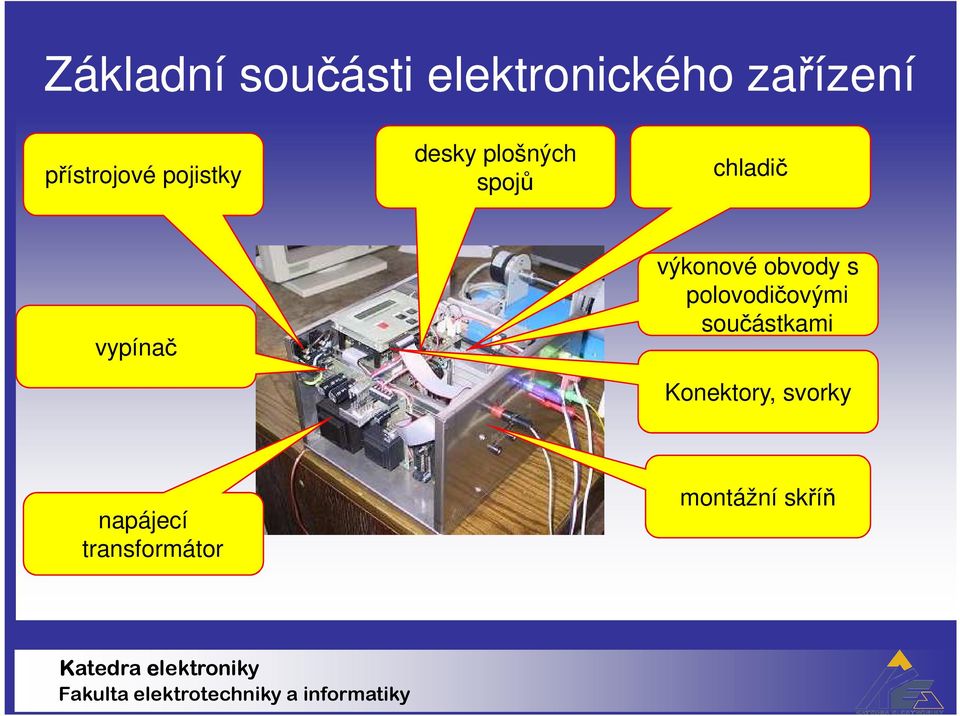 vypínač výkonové obvody s polovodičovými