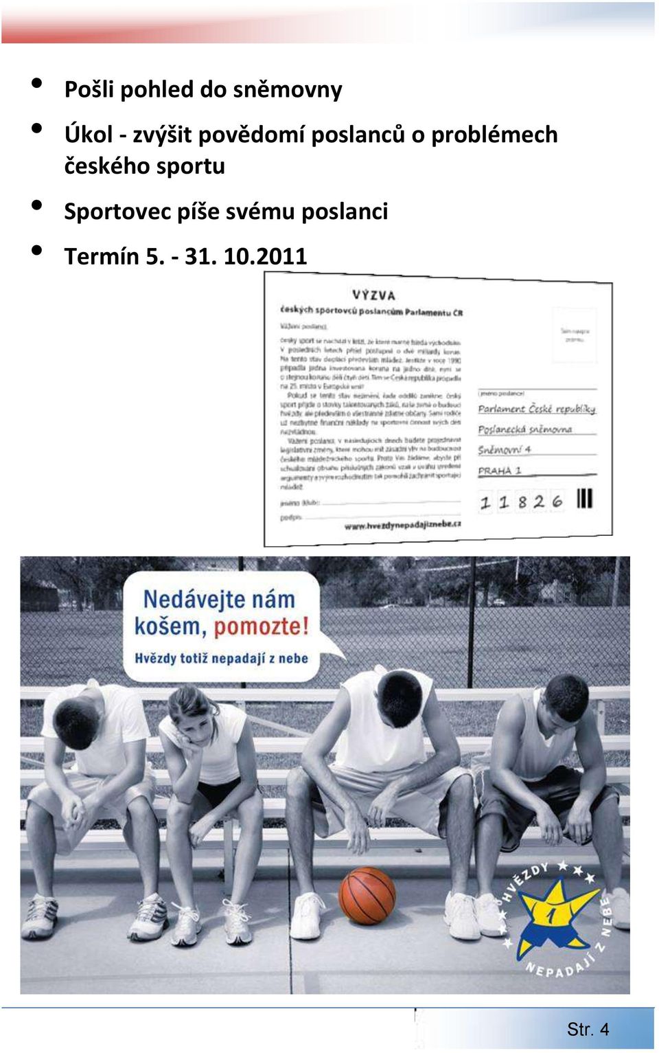 problémech českého sportu Sportovec