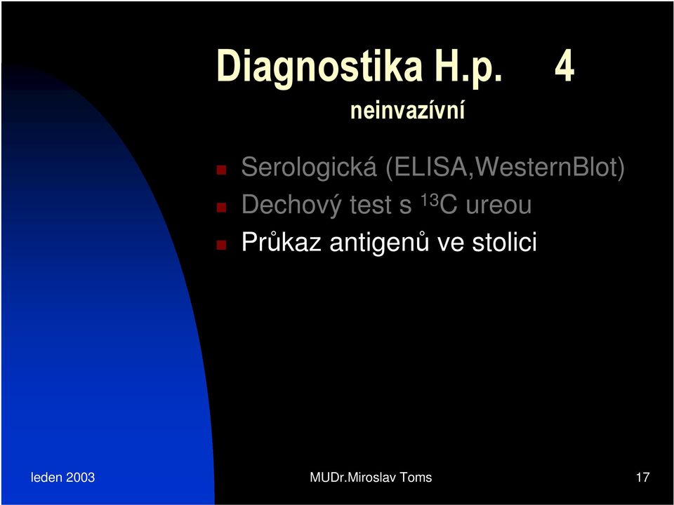 (ELISA,WesternBlot) Dechový test s