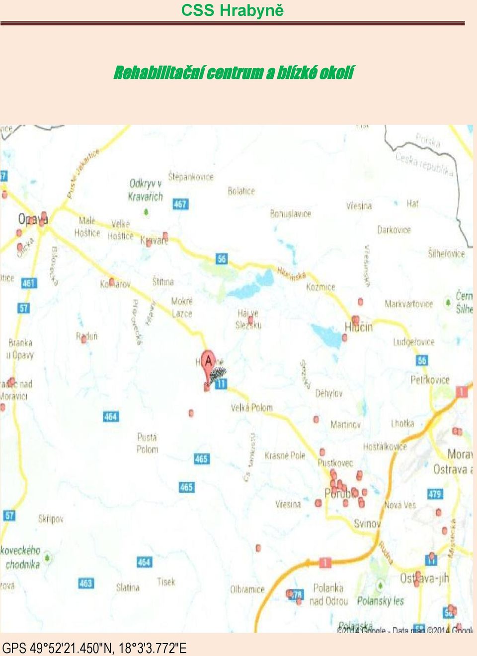 okolí GPS 49