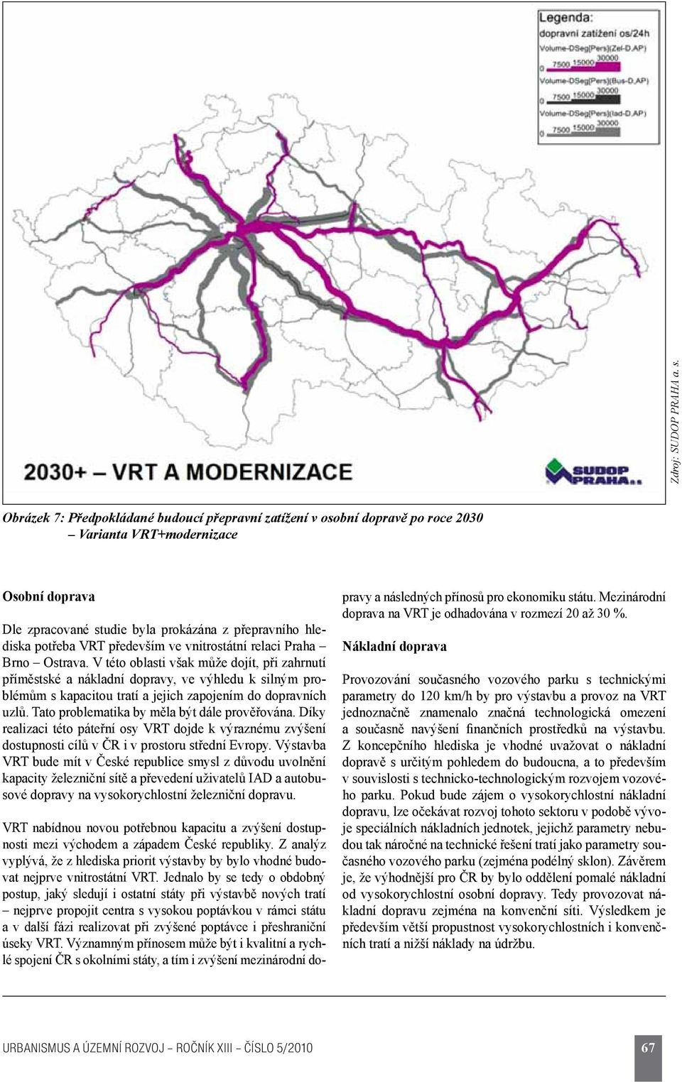 především ve vnitrostátní relaci Praha Brno Ostrava.