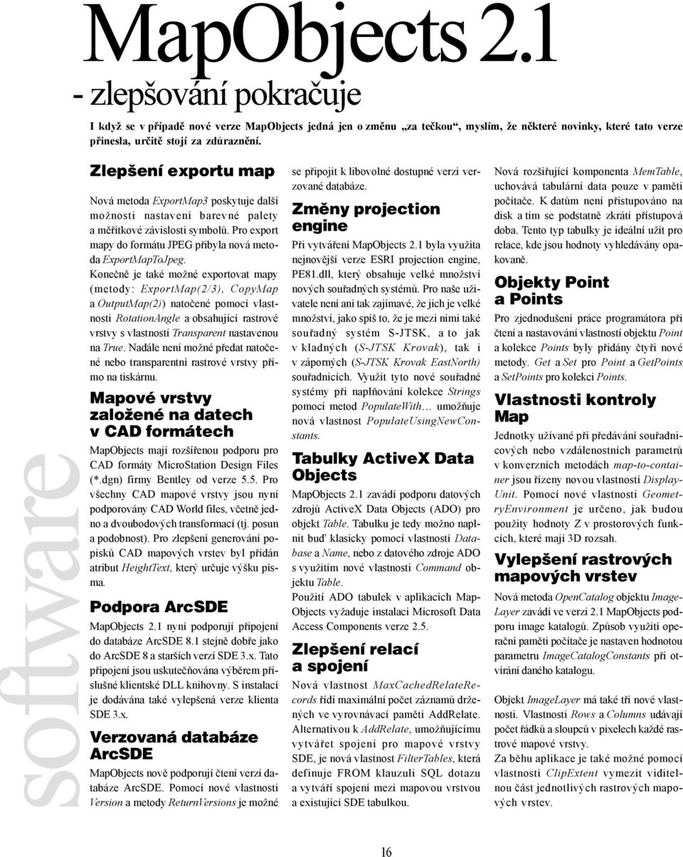 Konečně je také možné exportovat mapy (metody: ExportMap(2/3), CopyMap a OutputMap(2)) natočené pomocí vlastnosti RotationAngle a obsahující rastrové vrstvy s vlastností Transparent nastavenou na